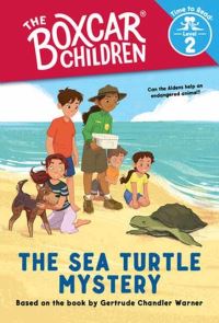 Book Cover for Sea Turtle Mystery (The Boxcar Children by Gertrude Chandler Warner