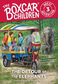 Book Cover for The Detour of the Elephants by Dee Garretson, J M Lee, Gertrude Chandler Warner