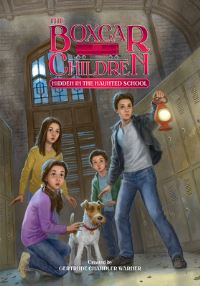 Book Cover for Hidden in the Haunted School by Gertrude Chandler Warner