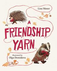 Book Cover for A Friendship Yarn by Lisa Moser
