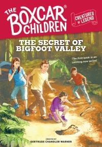 Book Cover for The Secret of Bigfoot Valley. A Stepping Stone Book (TM) by Gertrude Chandler Warner