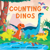 Book Cover for Counting Dinos by Eric Pinder