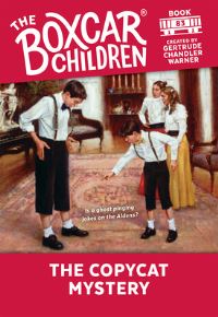 Book Cover for The Copycat Mystery by Gertrude Chandler Warner