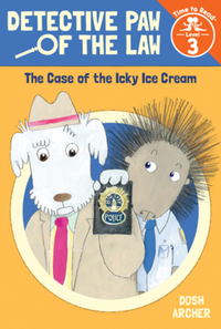 Book Cover for The Case of the Icky Ice Cream (Detective Paw of the Law by Dosh Archer