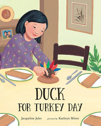 Book Cover for Duck for Turkey Day by Jacqueline Jules