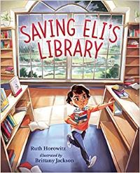 Book Cover for Saving Eli's Library by Ruth Horowitz