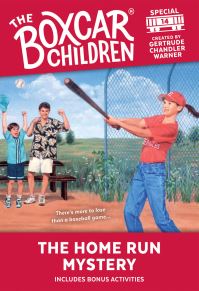 Book Cover for The Home Run Mystery by Gertrude Chandler Warner, Charles Tang