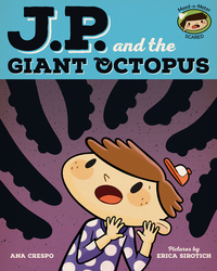Book Cover for J.P. And the Giant Octopus by Ana Crespo