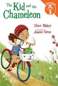 Book Cover for The Kid and the Chameleon by Sheri Mabry