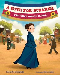 Book Cover for A Vote for Susanna by Karen M Greenwald