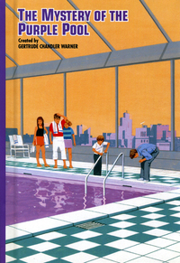 Book Cover for The Mystery of the Purple Pool by Gertrude Chandler Warner