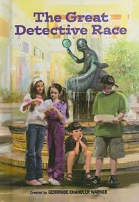 Book Cover for The Great Detective Race by Gertrude Chandler Warner