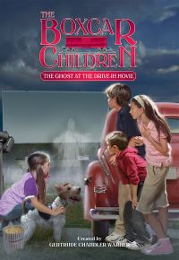 Book Cover for The Ghost at the Drive-In Movie by Gertrude Chandler Warner