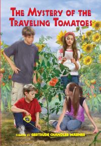 Book Cover for The Mystery of the Traveling Tomatoes by Gertrude Chandler Warner