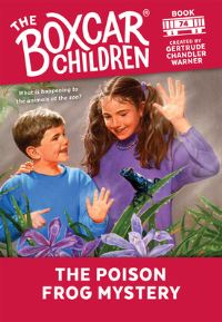 Book Cover for The Poison Frog Mystery by Gertrude Chandler Warner