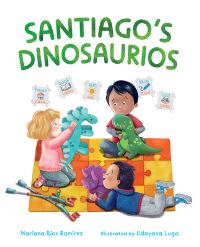 Book Cover for Santiago's Dinosaurios by Mariana Ríos Ramírez