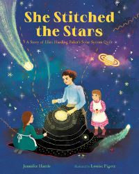 Book Cover for She Stitched the Stars by Jennifer Harris