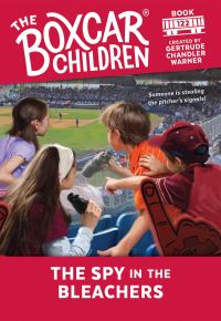 Book Cover for The Spy in the Bleachers by Gertrude Chandler Warner