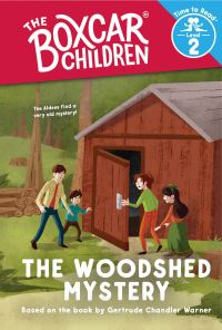 Book Cover for The Woodshed Mystery by Gertrude Chandler Warner, Gertrude Chandler Warner