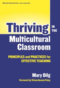 Book Cover for Thriving in the Multicultural Classroom by Mary Dilg