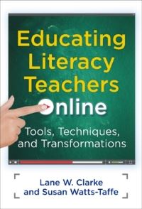 Book Cover for Educating Literacy Teachers Online by Lane W Clarke