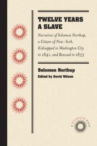 Book Cover for Twelve Years a Slave by David Wilson
