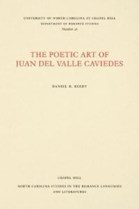 Book Cover for The Poetic Art of Juan Del Valle Caviedes by Daniel R Reedy