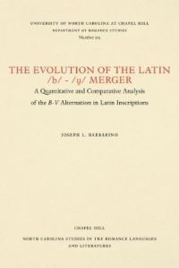 Book Cover for The Evolution of the Latin B - U Merger by Joseph Louis Barbarino