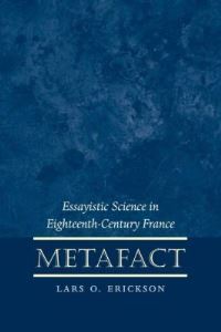 Book Cover for Metafact by Lars Olav Erickson