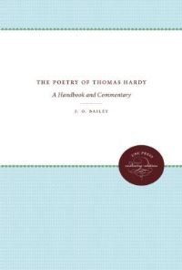 Book Cover for The Poetry of Thomas Hardy by J O Bailey