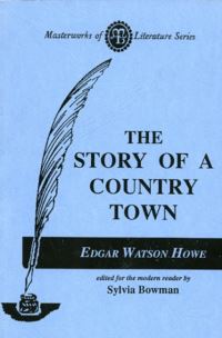 Book Cover for The Story of a Country Town by Edgar Watson Howe