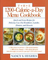 Book Cover for The 1200-Calorie-a-Day Menu Cookbook by Nancy S Hughes