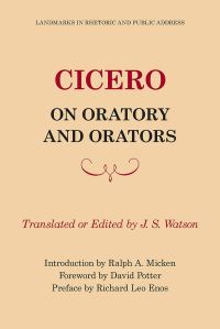 Book Cover for Cicero on Oratory and Orators by Marcus Tullius Cicero, J S Watson