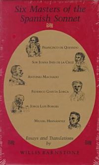 Book Cover for Six Masters of the Spanish Sonnet by Willis Barnstone