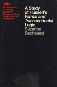 Book Cover for Study of Husserls Formal Transcendent by Suzanne Bachelard