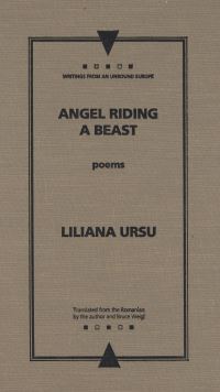 Book Cover for Angel Riding a Beast by Liliana Ursu, Bruce Weigl