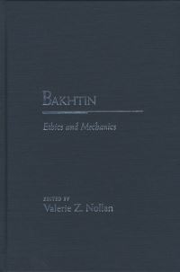 Book Cover for Bakhtin by Valeria Z Nollan