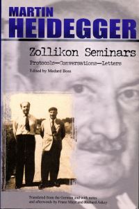 Book Cover for Zollikon Senimars by Martin Heidegger