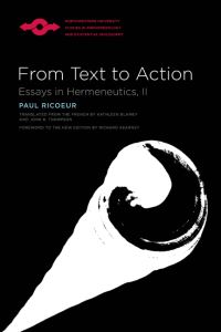 Book Cover for From Text to Action by Paul Ricoeur