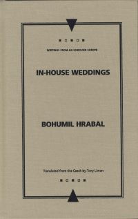 Book Cover for In-House Weddings by Bohumil Hrabal, Tony Liman