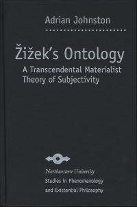 Book Cover for Zizek's Ontology by Adrian Johnston