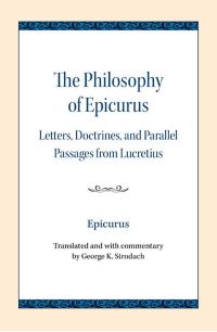 Book Cover for The Philosophy of Epicurus by Epicurus