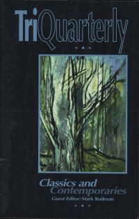 Book Cover for Triquarterly 106 by Mark Rudman
