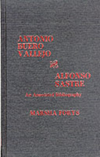 Book Cover for Antonio Buero Vallejo and Alfonso Sastre by Marsha Forys