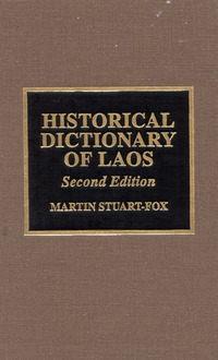 Book Cover for Historical Dictionary of Laos by Martin StuartFox