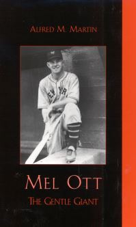 Book Cover for Mel Ott by Alfred M Martin