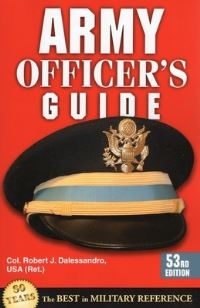 Book Cover for Army Officer's Guide by Robert J Dalessandro