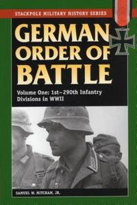 Book Cover for German Order of Battle by Samuel W Mitcham
