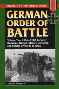 Book Cover for German Order of Battle by Samuel W Mitcham Jr