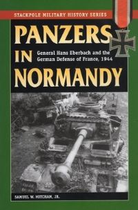 Book Cover for Panzers in Normandy by Samuel W Mitcham